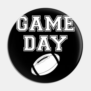 Game Day Football Pin