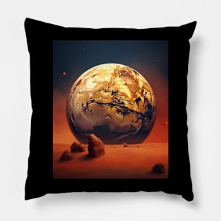 Galaxy space system exploration Pillow