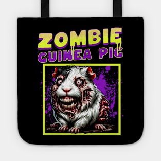 Zombie Guinea Pig funny Tote