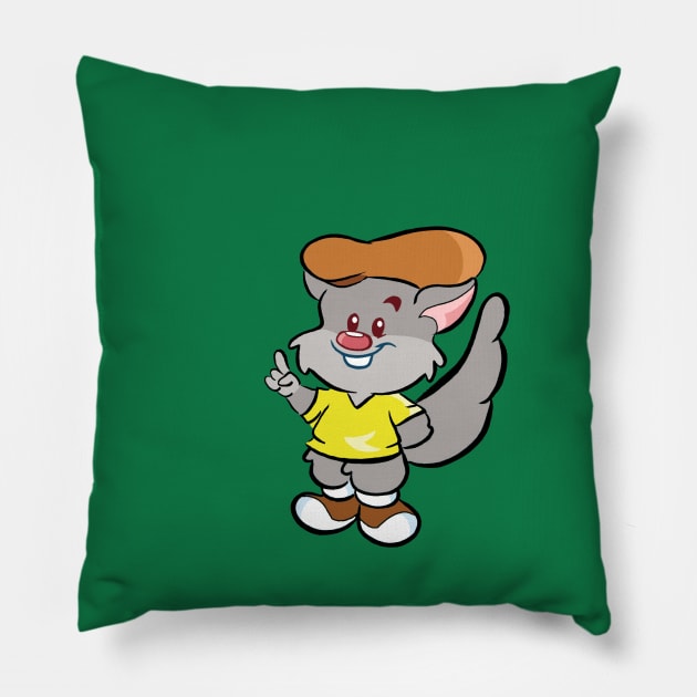 Wally D. Jr. Pillow by JamieC