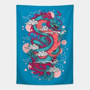 Asian Dragon Cool Tapestry