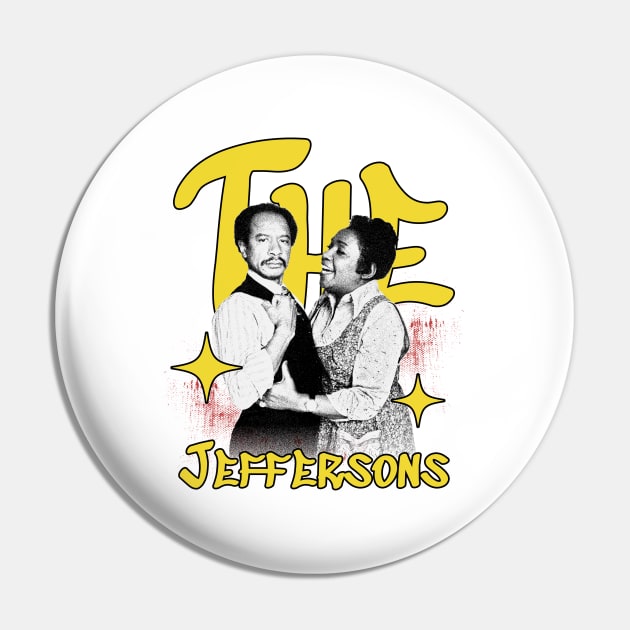 The Jeffersons 80s Tv Retro Pin by Mandegraph