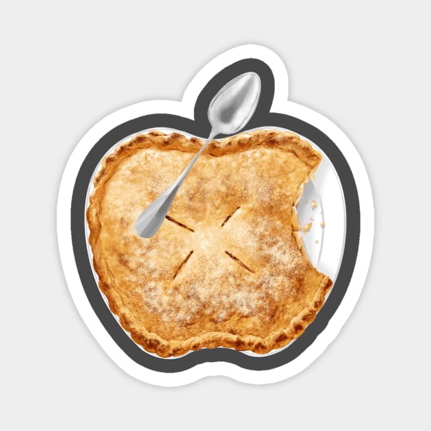 Apple Apple pie Magnet by Deadcatdesign