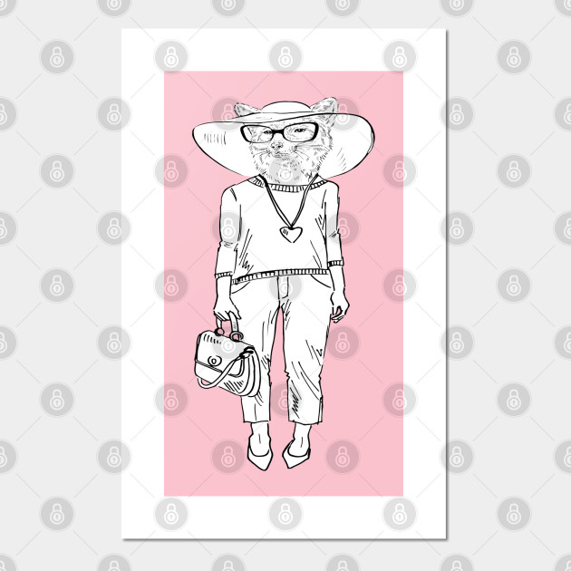 Fox Girl Fox Girl City Look Posters And Art Prints Teepublic