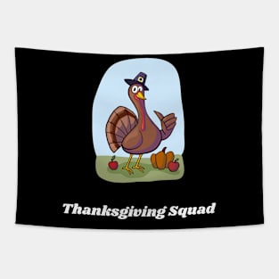 Thanksgiving Squad Tapestry