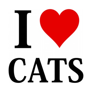 I LOVE CATS T-Shirt