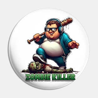 Zombie Killer Pin