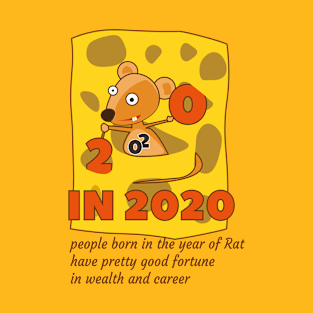 Year of the Rat 2020 t-shirt, Mouse rat tee T-Shirt