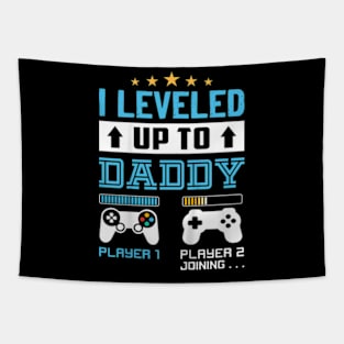 Leveled Up To Dady 2023 Tapestry