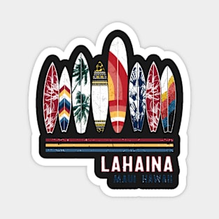 Lahaina Maui Vintage Hawaiian Magnet