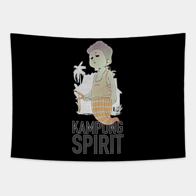 Kampong Spirit Tapestry by Kaijester