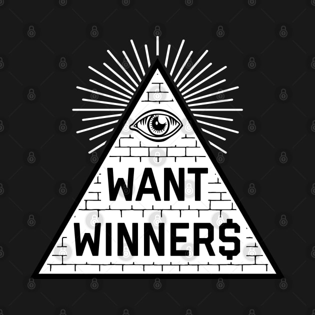 Eye Want Winners - Black by KFig21