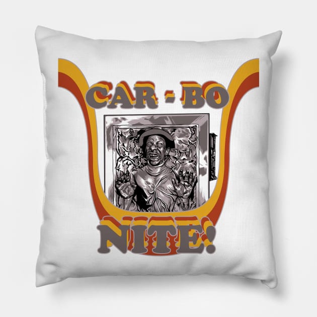 Car-bo-nite! Pillow by songe1138