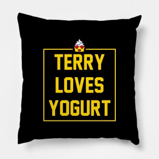 Terry Loves Yogurt Pillow