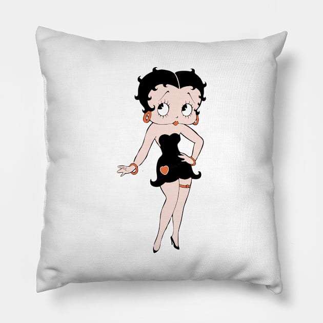 Betty Boop Pillow by JAFARSODIK