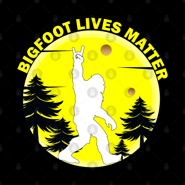 Bigfoot lives matter by JameMalbie