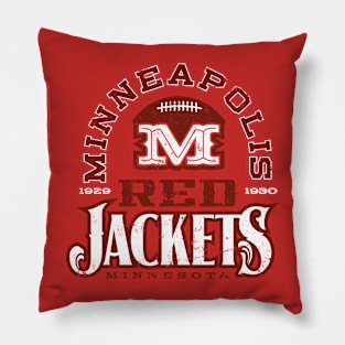 Minneapolis Red Jackets Pillow