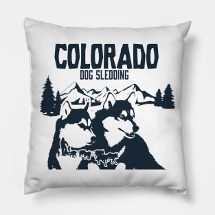 Dog Sledding Pillow