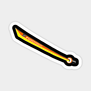 Katana with Blank Text, v. Code Orange Yellow Magnet