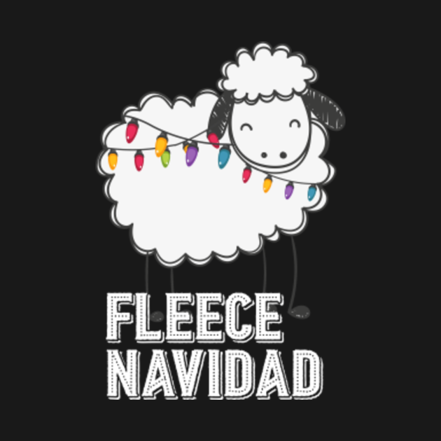 Download Fleece Navidad - Fleece Feliz Navidad - T-Shirt | TeePublic
