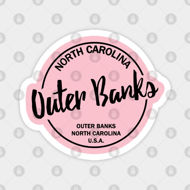 Outer Banks North Carolina usa Magnet by weenoliumco