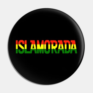 Islamorada Roots Rock Reggae Pin