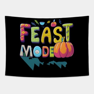 Feast Mode Thanksgiving Tapestry