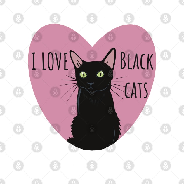 I love black cats by Janpaints