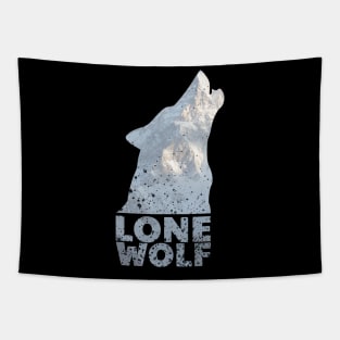 Lone wolf Tapestry