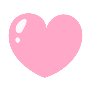 Pink bubblegum heart T-Shirt