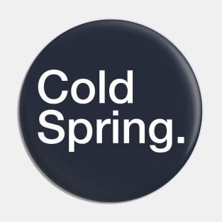 Cold Spring, NY. Pin