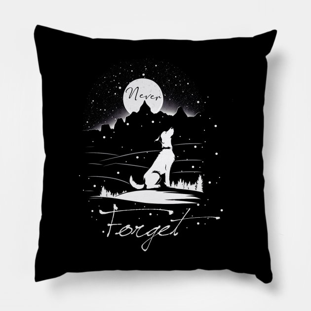 Walkies Dog Pillow by ArtRoute02