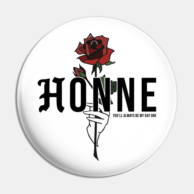 HONNE Roses Pin by CalvinG2