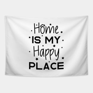 Home Is My Happy Place Tapestry