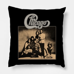 Chicago American Rock Band Pillow