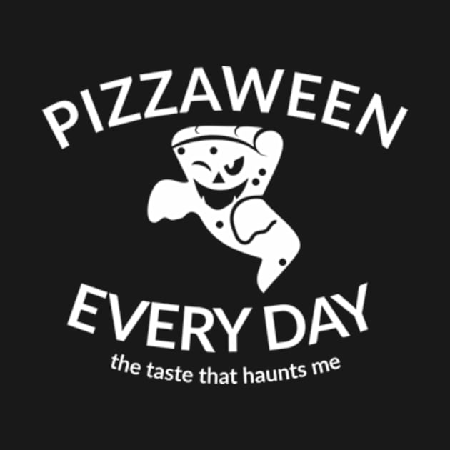 Pizzaween (Pizza ghost) by aceofspace