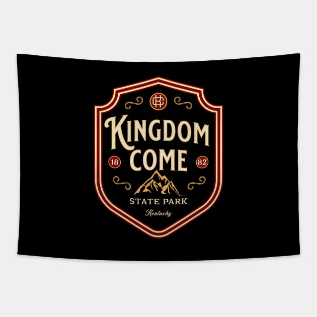 Kingdom Come State Park Kentucky Tapestry by Uniman