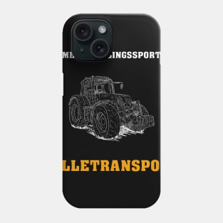 Mein Lieblingssport - Gülletransport Phone Case