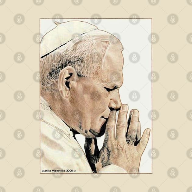 Pope John Paul II by Koszulkowy Zawrót Głowy