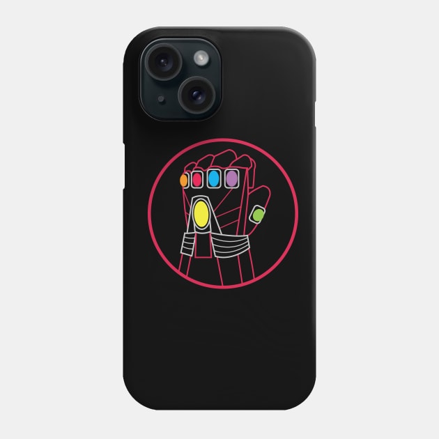 Infinity Nano Gauntlet Iron Man Hulk V2 Phone Case by miraazalia@gmail.com