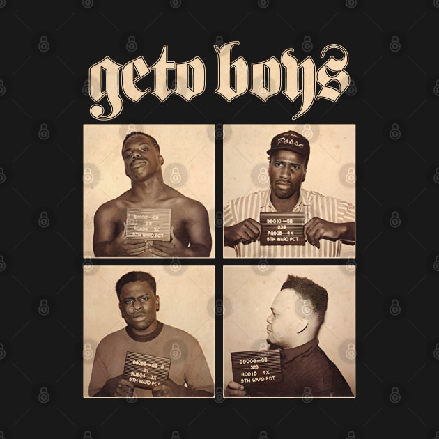 Geto Boys Mugshot by Nostic Studio