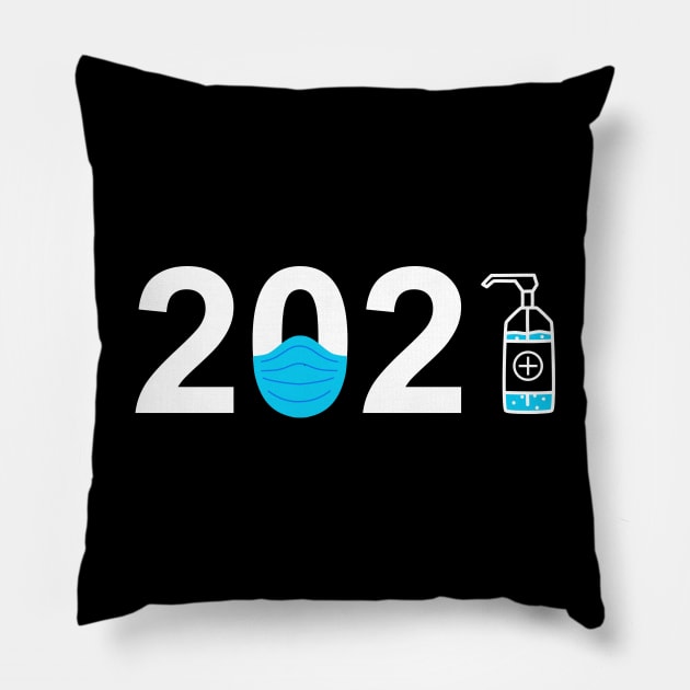 2021 Maske Virus Lustig Klopapier Desinfektion Pillow by Kibo2020