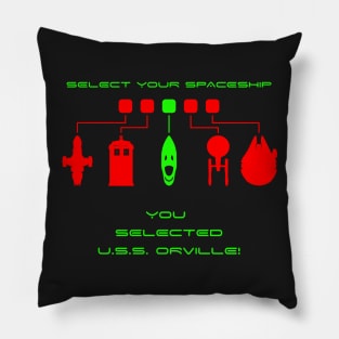 SELECT USS ORVILLE Pillow