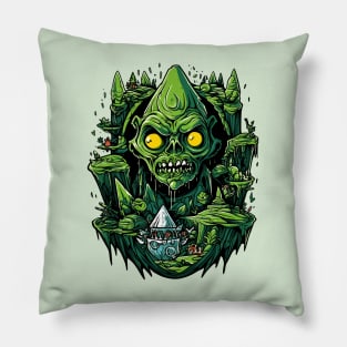 Goblincore Gnome - Mystical Being Pillow