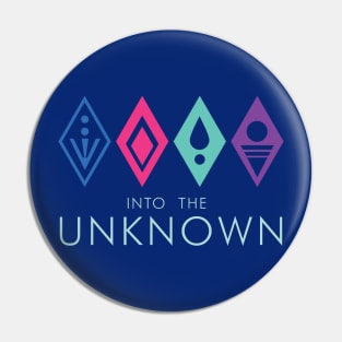 into the unknown Pin