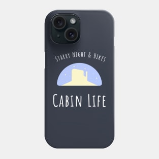 Cabin Life Starry Night Phone Case