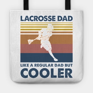 Lacrosse Dad Vintage Gift Father's Day Tote