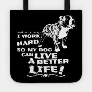 American Bulldog funny gift Shirt Tote