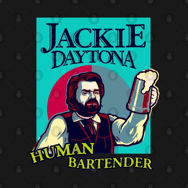 JACKIE DAYTONA - HUMAN BARTENDER by SIIMAG ARTS