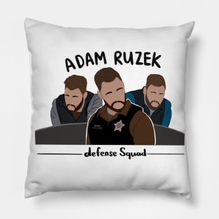 Adam Ruzek Defense Squad Pillow